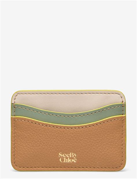 see by chloe card holder|chloe credit card holder.